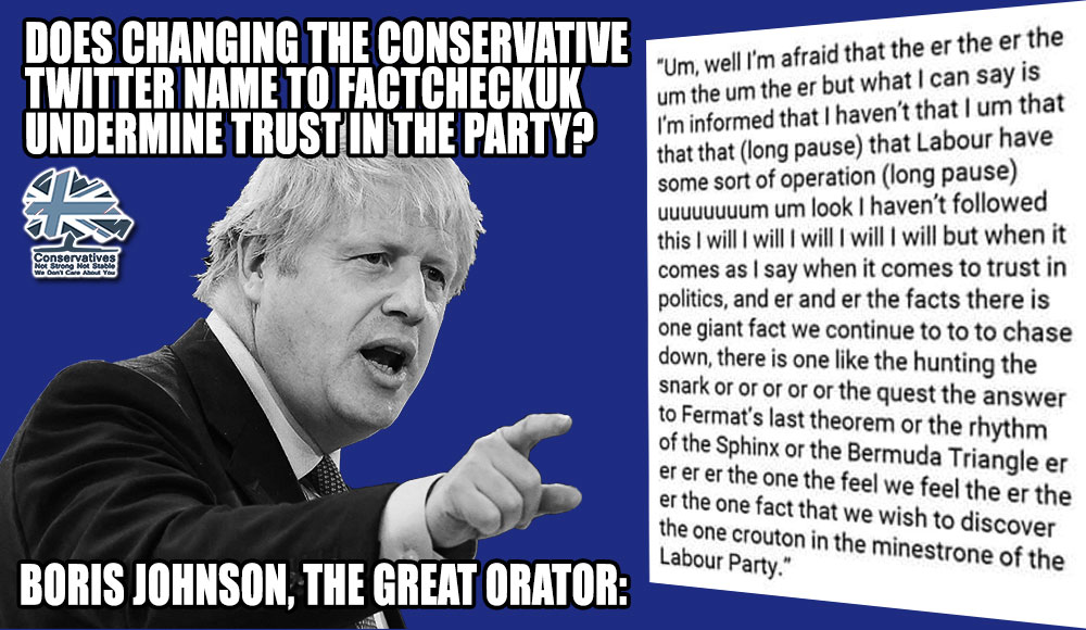 StrongerStabler's tweet image. Do you want this #chuntering idiot to represent you for the next 5 years?

Please #VoteTactically to get rid of Johnson's extremist government!

He will not 'Get Brexit Done' - he will just lie - again and again! #KickHimOut...

#ge2019 #VoteNotTory #VoteTheToriesOut #BeAVoter