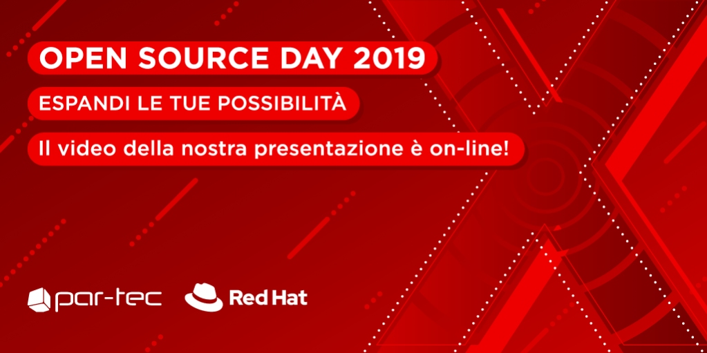 ParTecSpA's tweet photo. La battaglia resterà nella storia: la sfida Cloud Engineer vs. OpenShift si è conclusa in soli 1200 secondi. Rivedete l’epico scontro ripreso durante il #RedHatOSD di @RedHatItaly https://t.co/pHsACQ3lCa https://t.co/jgzlt1KZe2