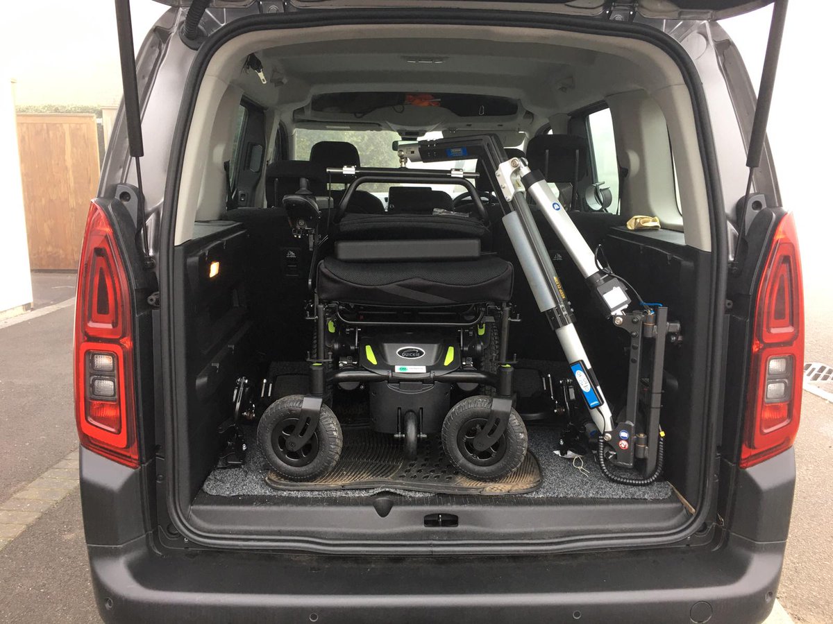 A customer recently purchased a <a href="/SunriseMedical/">Sunrise Medical</a> Q200 powerchair from our Ripley store, to go with it we worked with our friends, Des Golsing Mobility to provide a hoist to ensure easy storage in the boot of their car.