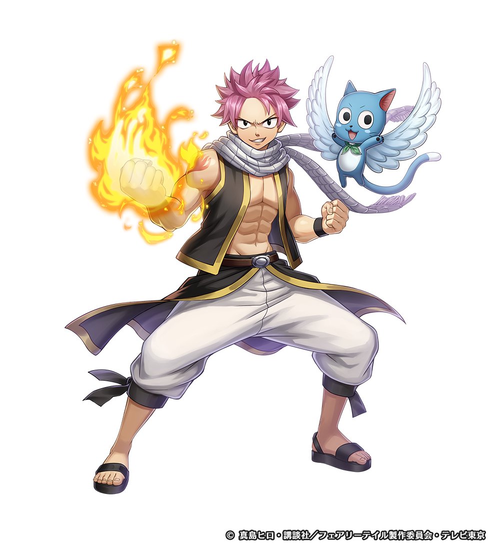 ヴァルキリーコネクト公式アカウント ヴァルコネ Sur Twitter ナツ ドラグニルの紹介 自らの体質を竜に変える滅竜魔法を使用する火の滅竜魔導士 ドラゴンスレイヤー 相棒はハッピー 子供の頃 火のドラゴン イグニールに育てられた 感情的に熱くなり