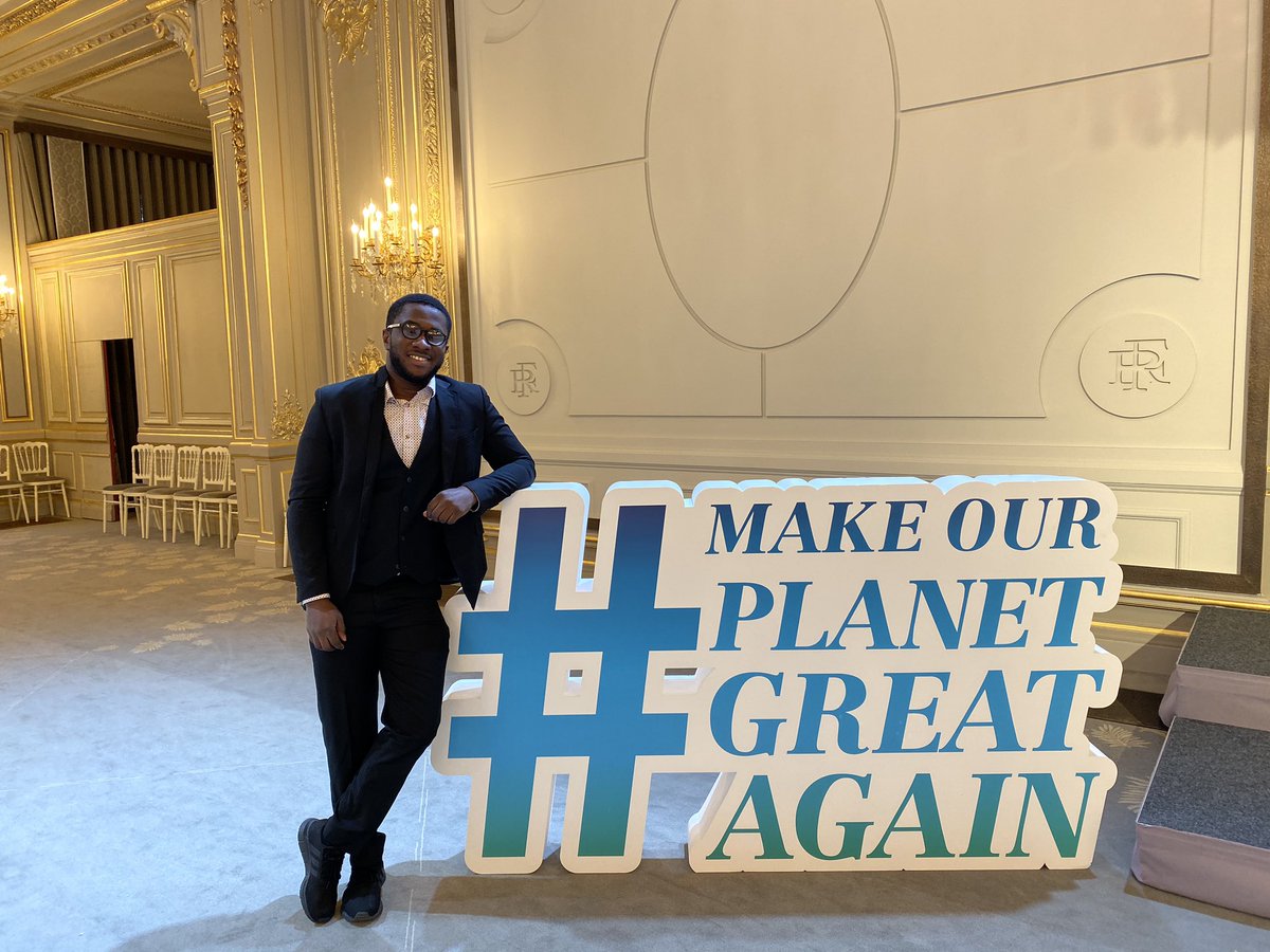 vinterms's tweet image. Today, I had the great opportunity to meet the President of the French Republic @EmmanuelMacron on the celebration of the two year anniversary of the MOPGA program. Thank you so much Mr President for your kind words and encouragement .