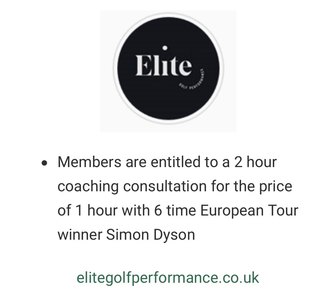 ☄️ #tourpartner ☄️

We are so excited to add @MottramHall based @simondyson77 to your @2020protour #memberbenefit programme! ⛳️ 

Performance coaching with a 6 time @EuropeanTour winner! 👊🏽

#minitour #performance #coaching