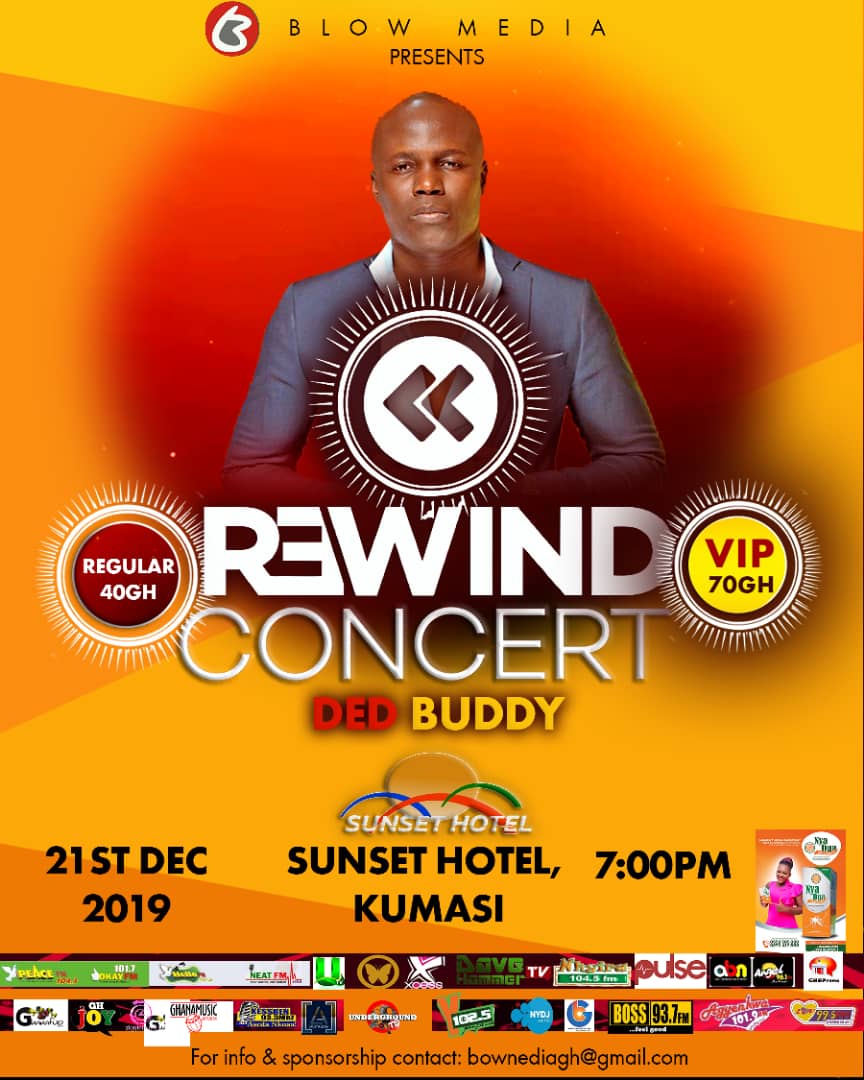 nydjlive's tweet photo. #RewindConcert in Kumasi December 21. https://t.co/bLazwsKm0e