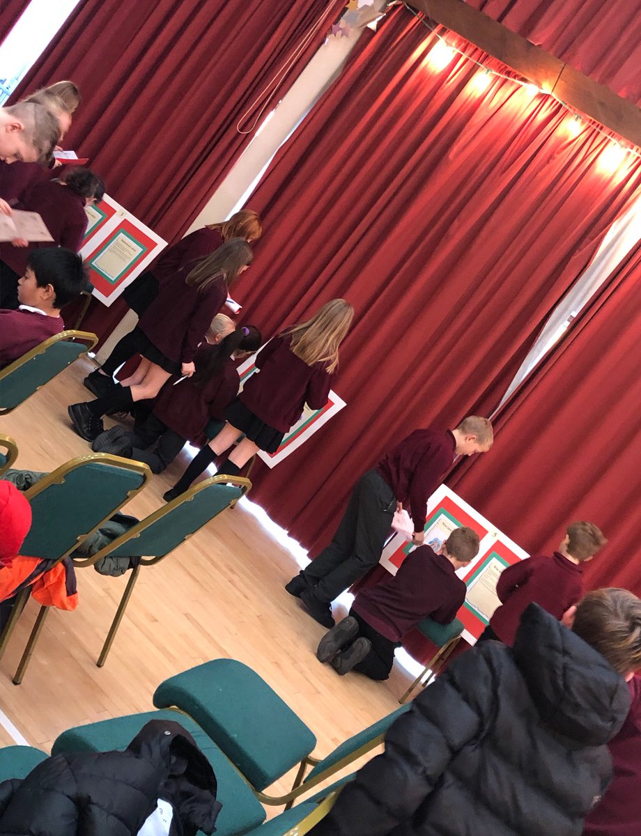 TickfordPark's tweet photo. Year 6 learnt all about the Christmas story at Christmas cracked on Monday #TPSapphire #TPAmethyst #TP4RE https://t.co/q9f5AmEYWY