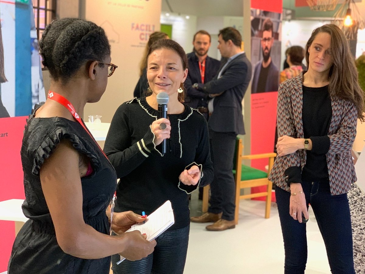#SIMI2019 : Christelle BREEM intervient sur le stand d’Est Ensemble. Les nouveaux montages immobiliers pour l’implantation de structures à impact. Avec <a href="/eticFR/">ETIC - Foncièrement Responsable</a> !