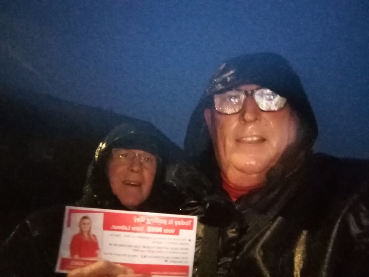 AlexDaviesJones's tweet photo. Team Ponty are out battling the weather in every corner of the constituency 🌹💪🏻 #Alex4Ponty #RealChange #StandingupforWales https://t.co/mwD9Cvzdh4