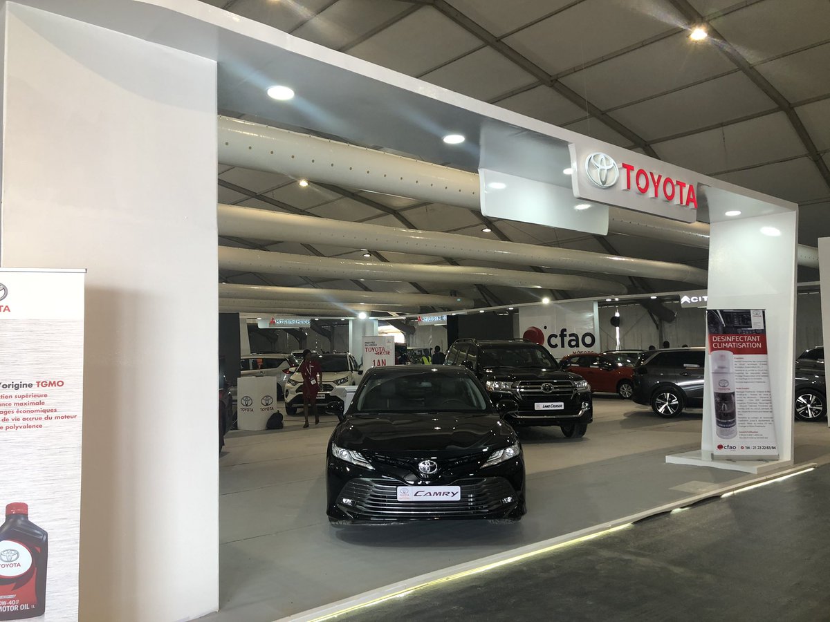 Ouverture du salon de l’auto d’ #Abidjan