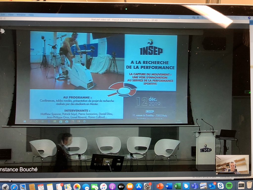 Fun to present at the INSEP seminar in Paris today. Unfortunately I couldn’t be there in person, thus it was via internet...