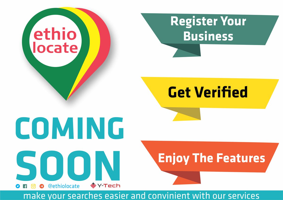 ethiolocate's tweet photo. Ethio Locate
Coming Soon
#ethiolocate #ytech #Ethiopia #tech #website #comingsoon https://t.co/TkVdq7huXB