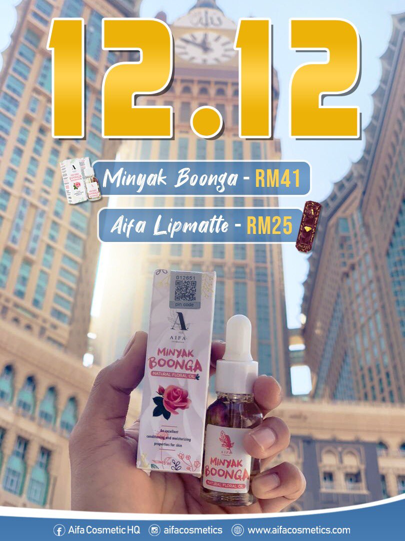 tiiee_s's tweet photo. Minyak Boonga pun ada sale weh sempena 12.12 . Korang jimat 8 hengget setiap satu botol .

Wah best dok sekmu? Yang dah try memang eloks laa buat stock !

Tapi tapi sampai 4 petang esok sahaja tau 😭

#minyakboongapasirmas #codpasirmas https://t.co/fNwBFJNOG2
