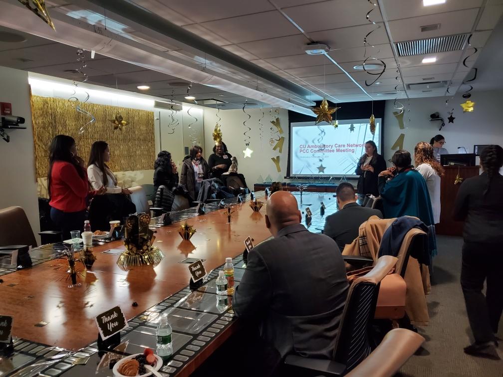 MariaV_NYP's tweet photo. What a great way to end this year's ACN PCC Committee meeting at CU, recognizing our leadership for their continuous support improving the Patient Experience. Surprise!!π€ #ACNFamily #PXNYP @danmandice @overjennie @DavinaPrabhu https://t.co/JOvXYCTUrt