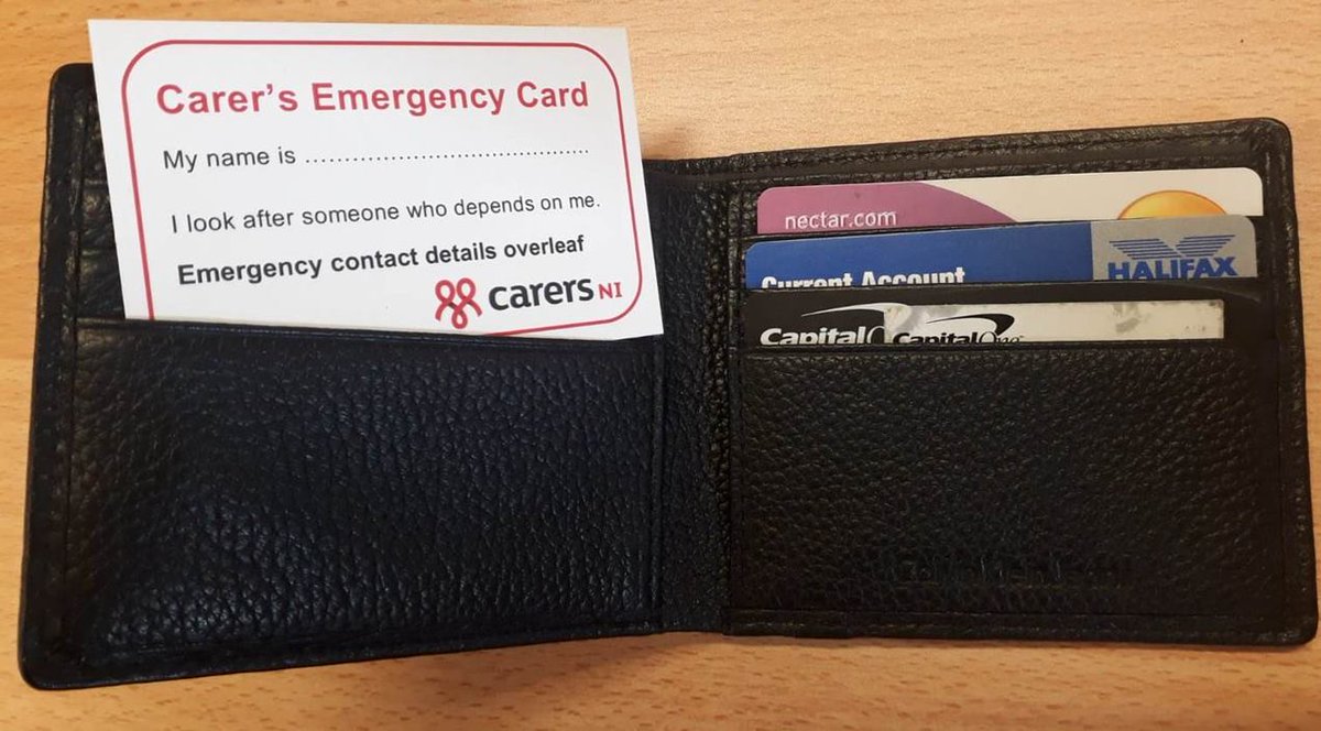 Carers NI (@carersni) on Twitter photo Our card tells emergency services that you are a #carer & someone else depends on you for help & support. Get your FREE card by emailing us with your full name & address to advice@carersni.org Please RT Our card tells emergency services that you are a #carer & someone else depends on you for help & support. Get your FREE card by emailing us with your full name & address to advice@carersni.org Please RT