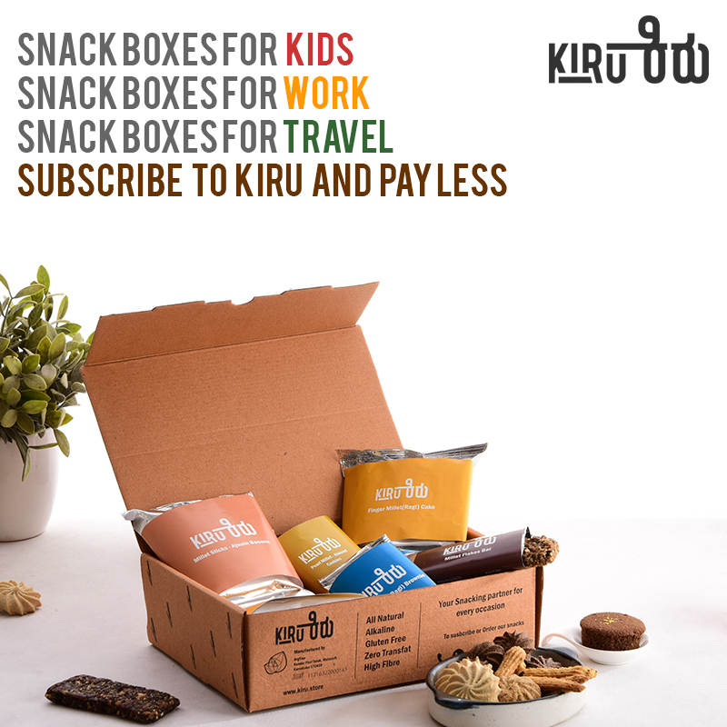 Kiru_Millet's tweet image. Snackboxes : zcu.io/Rvaj

#snackboxes #milletsnacks #healthysnacks #healthyofficesnacks #kiru #kirusnackboxes