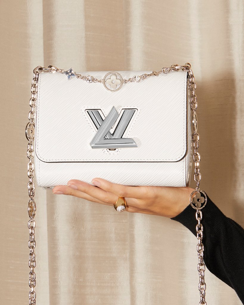 Louis Vuitton on X: Find the Perfect Gift with #LouisVuitton. A new Twist  bag boasts extra sparkle with a crystal-embellished chain strap. Explore a  selection of #LVGifts both classic and new, iconic