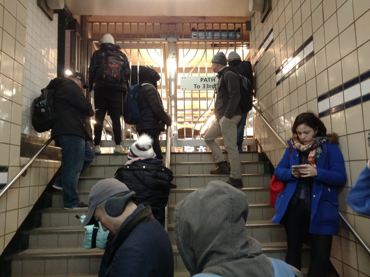 scottchurchson's tweet image. When you get off the #pathtrain at 6am at 23rd Street and they can't find someone to unlock the gate.
@pathfail @PANYNJ @CBSNews @NBCNews @ABC