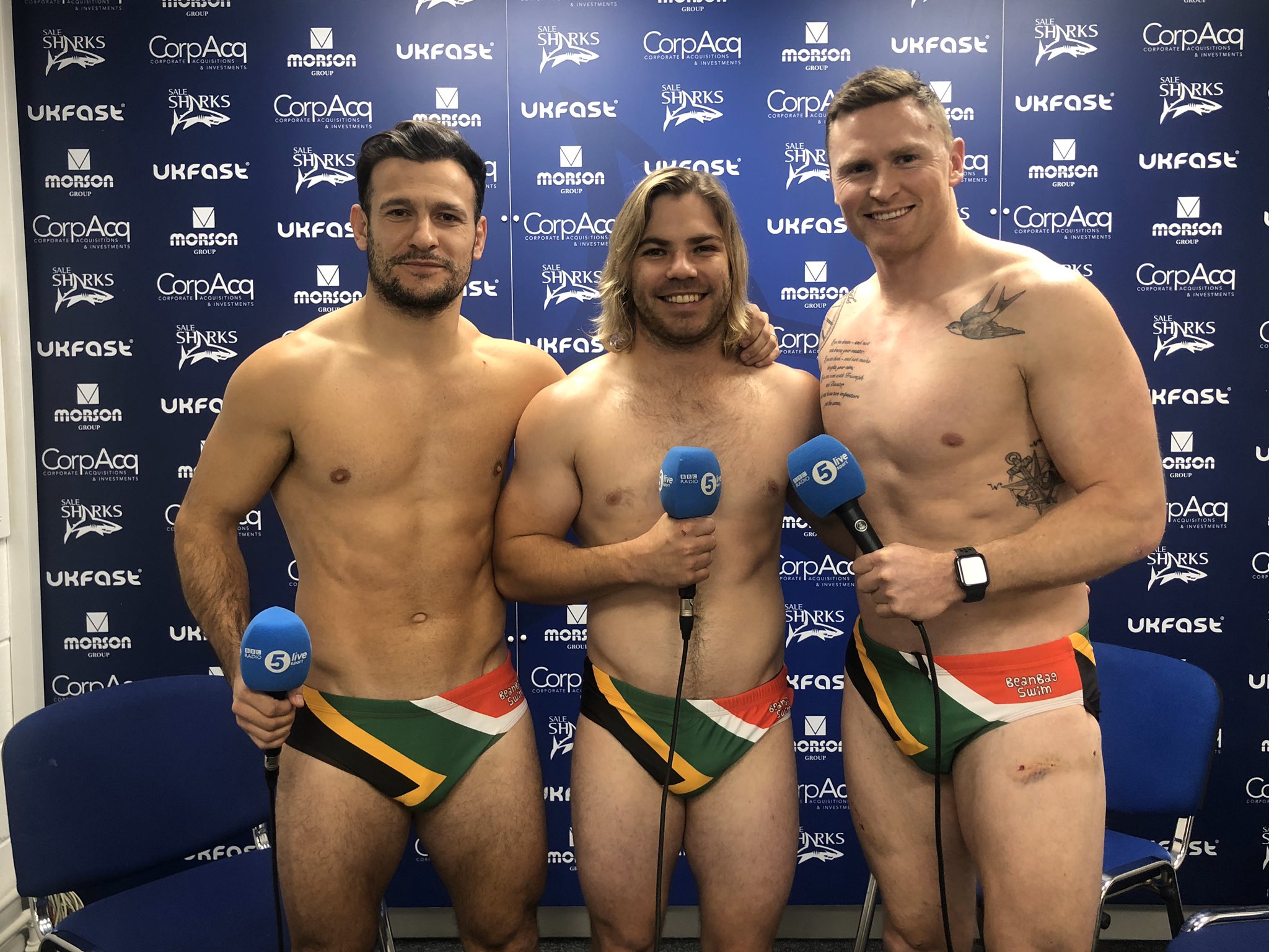 Sale Sharks On Twitter So This Happened Yesterday Tune In To 5livesport Rugby Union Podcast Later Today For An Exclusive With The One And Only Fafdeklerk Sharktime Https T Co Qvtonuyod4