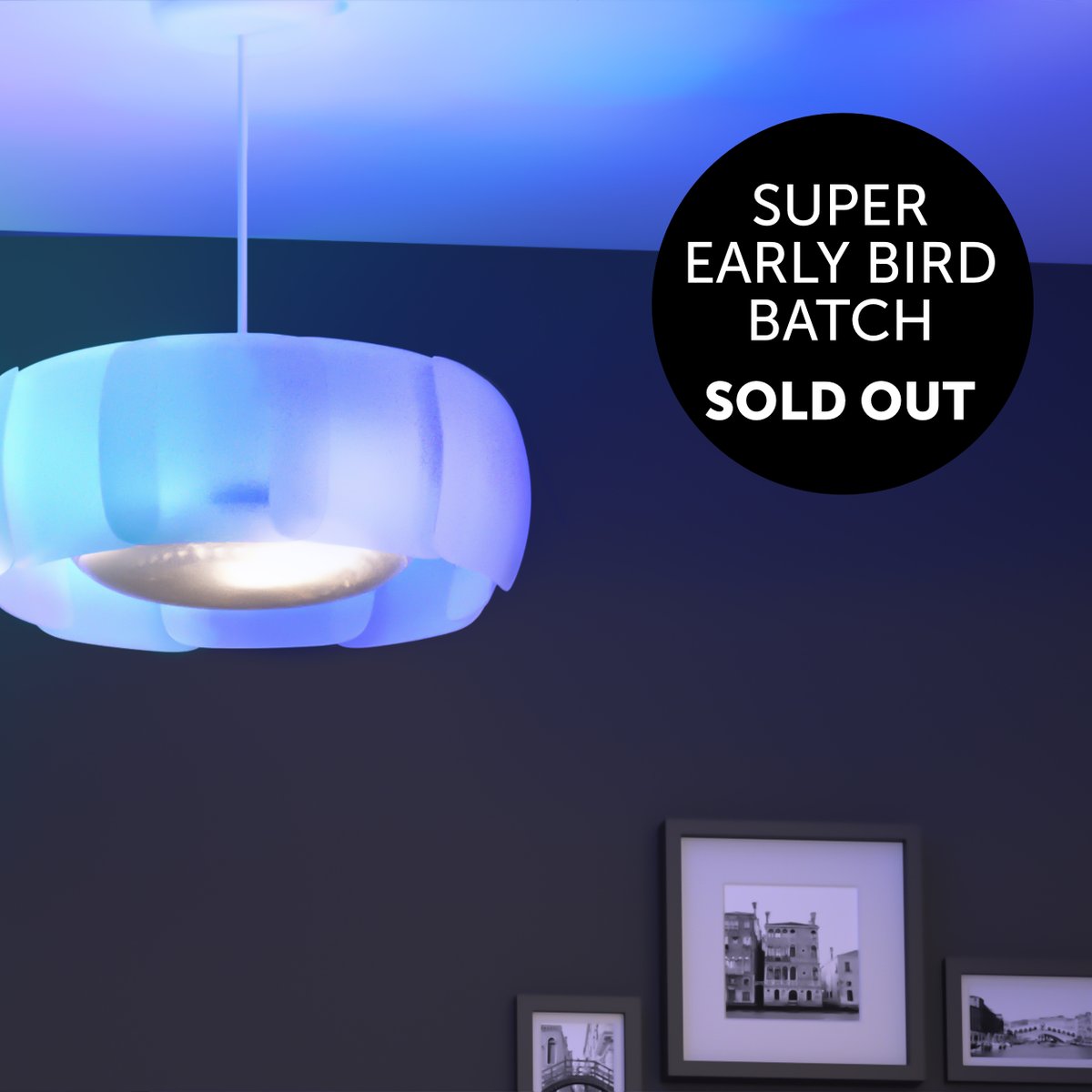 WOW that was quick! We sold more than 100 of our new lampshades in less than 24 hours!! Thank you so much! 🎉
#lighting #earlybird #lukeroberts