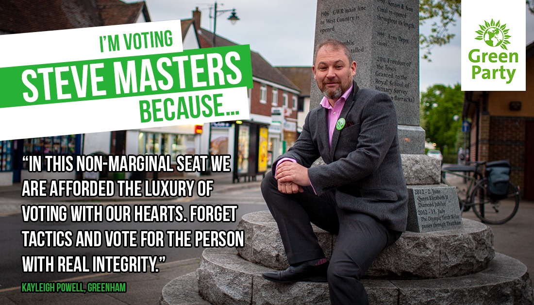 feegurr's tweet photo. I agree, this is a non marginal seat so we can afford to vote about our views of Climate & economic development. I've crossed #VoteSteveMasters box today. I hope that you will too.
@newburygreens
#IfNotNowWhen ? https://t.co/0bsbbzgbgm
