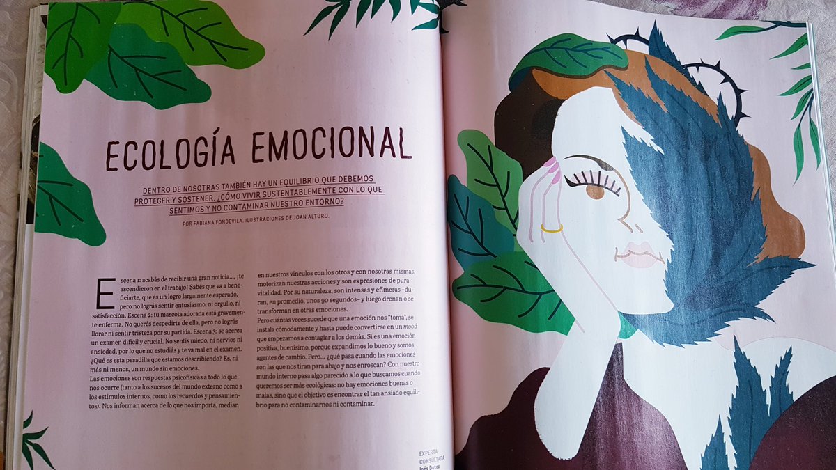 canosaalejandra's tweet photo. Llegó @RevistaOHLALA 🔖📒🤗🙋🏼♀️🧘♀️♥️♣️✨🔜
ECOLOGÍA EMOCIONAL/ Charla con Connie Isla #CoIsla cantautora y activista vegana y su despertar eco "El tiempo de actuar es NOW" + Ohlalá Camp + Carne Veggie + Recorrido Slow Fashion + Expertos sustentables
Grax @DoloresMitre @LANACION https://t.co/NreSJUvsLh