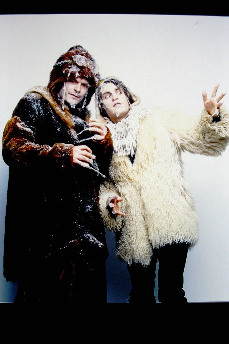 edfringe's tweet image. Come with us now on a journey through time and space. 
To the world of the Arctic Boosh (1999) ❄

#tbt #ThrowbackThursday 

@julian_barratt @noelfielding11 @TheMightyBoosh