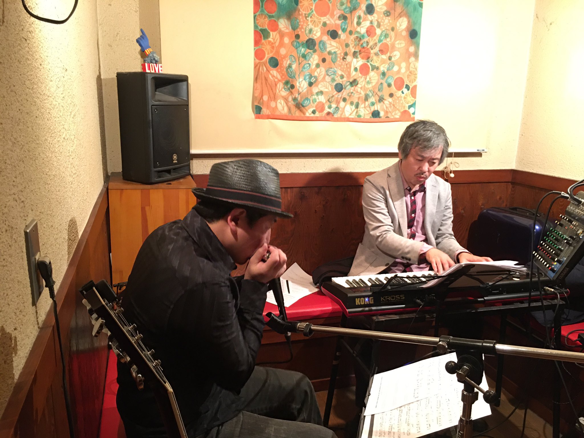 T Kaori Chromaticharmonica ライブ 開始 ですが まだ お席に空きあり 田中光栄 沢村繁 日暮里 T Co Ynzhhekfxt Twitter