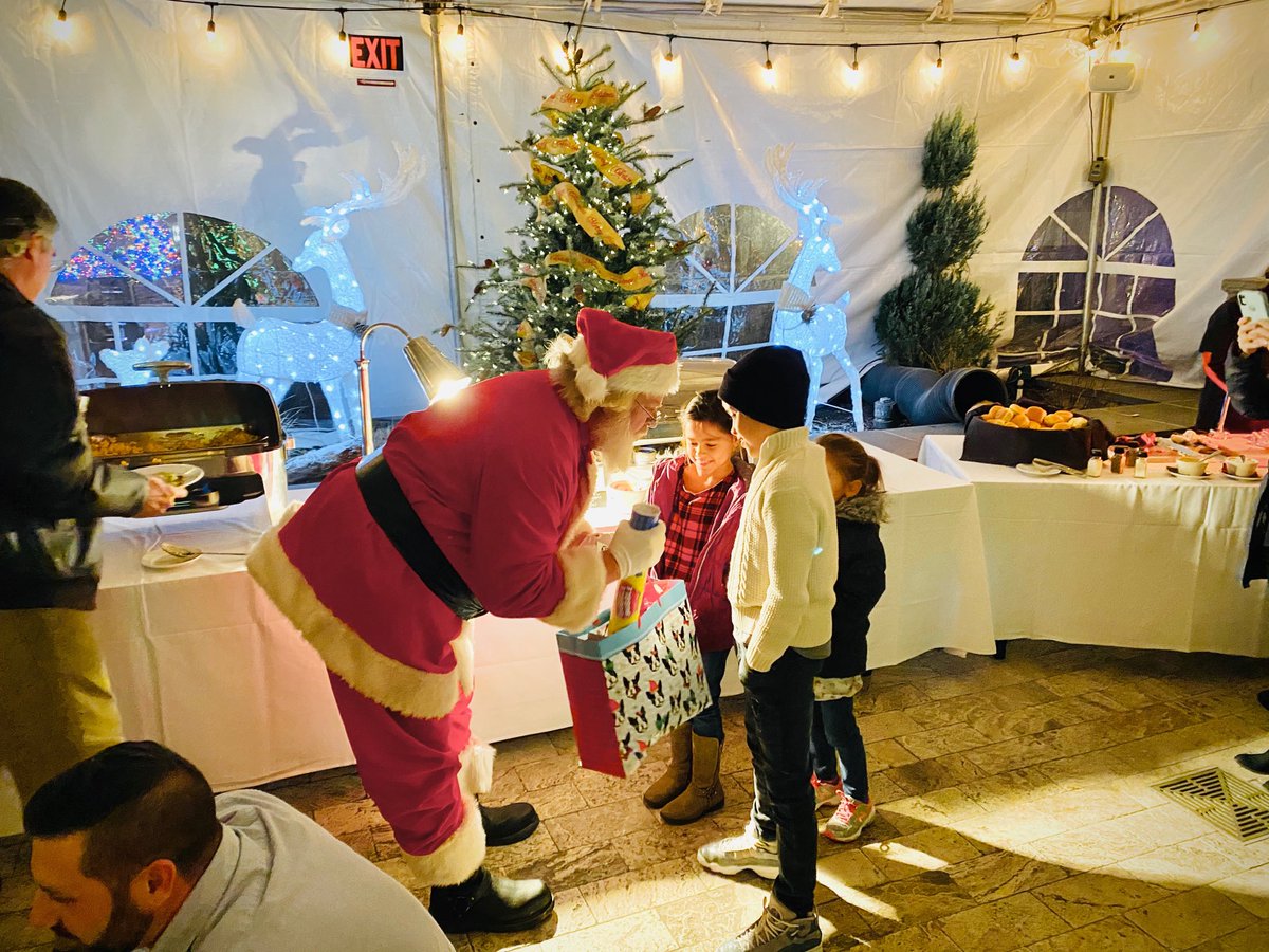 Santa came to Glen Arm’s holiday party
