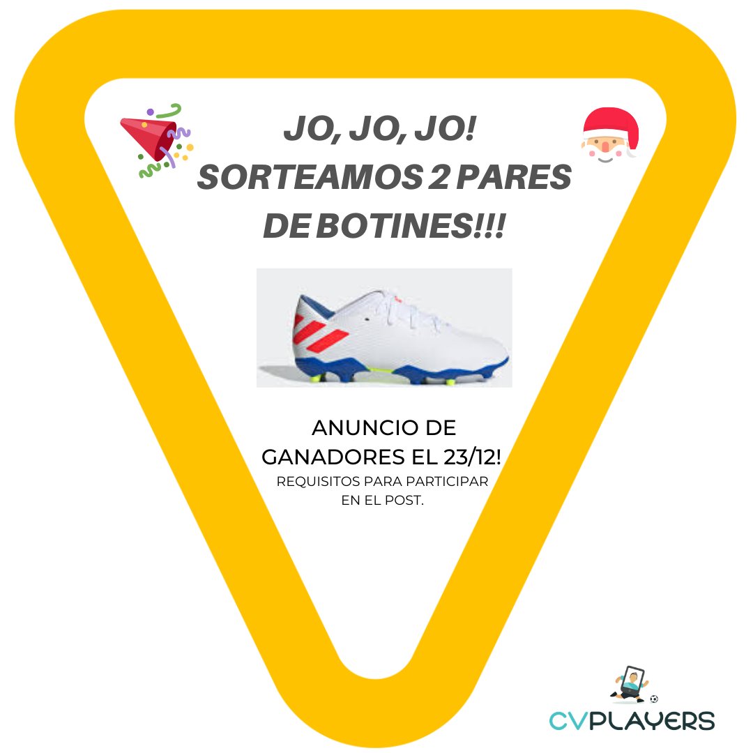 ¿Seguinos también en instagram como <a href="/cvplayersok/">@cvplayersok</a> o te vas a perder estos botines? Y que viva el #futbol !!!