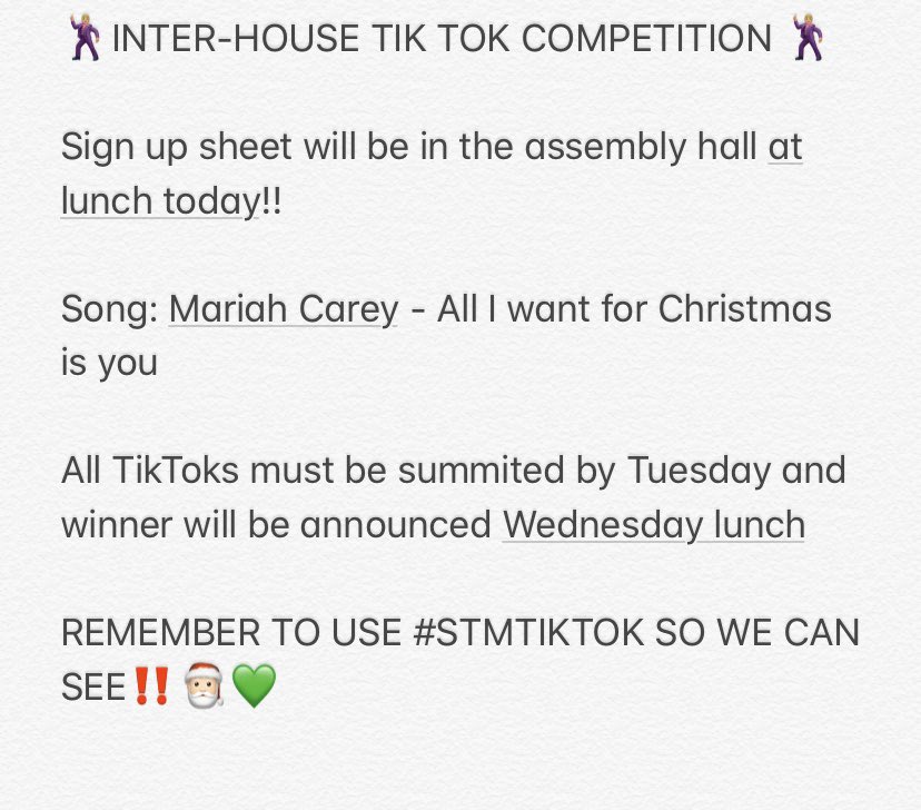 GET INVOLVED🕺🏼
GOOD LUCK TIKTOKERS 💚👏🏽