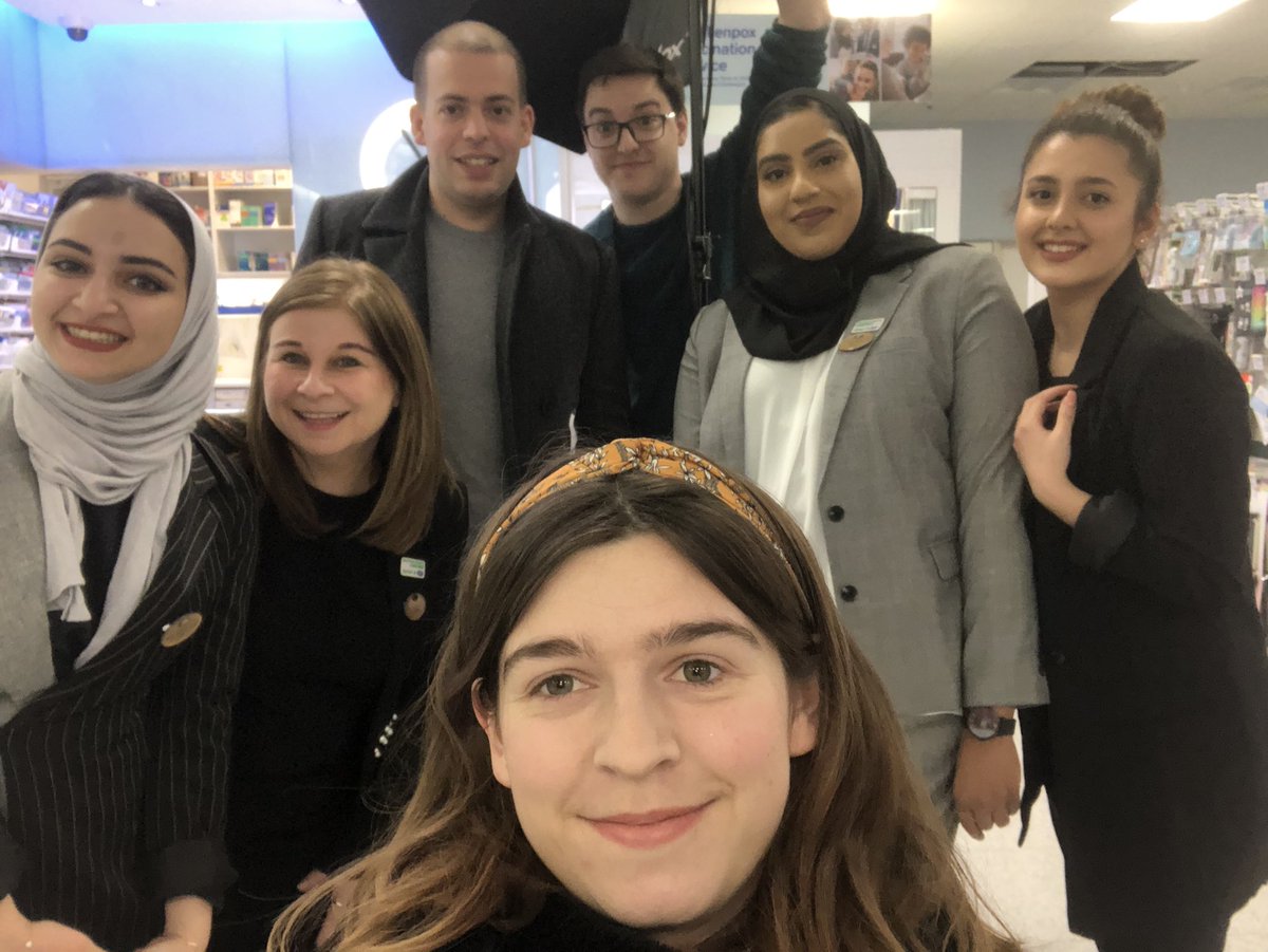 fleecy9's tweet photo. Amazing evening filming for Boots recruitment #bootslearning #prereg #boots #pharmacy #mpharm #strathclyde https://t.co/maVoBbl0vY