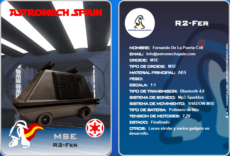 astromechspain's tweet photo. El nuevo #msedroid de nuestro compañero Fernando ya está listo para ayudar a las tropas imperiales! #LaFamiliaCrece #Droidbuilers #Astromech #MseBuildersClub https://t.co/nx9MxqKBuf