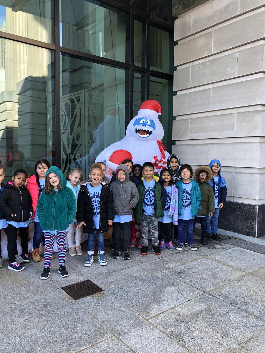 Weatherstone’s First Graders excited to see Rudolph! <a href="/MrsT_Pennell/">Teresa Pennell</a> <a href="/WeatherstoneES/">Weatherstone ES</a>