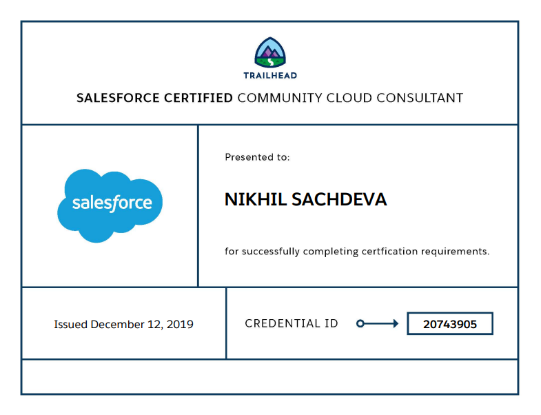 imprince1's tweet photo. Achieved my target for the year...

After rescheduling the exam for 5-6 times (due to other commitments), I finally got the chance to sit for my 12th Cert!

What a feeling!!😊

Thanks @trailhead for helping with the learning! https://t.co/WauPGJNCLx
