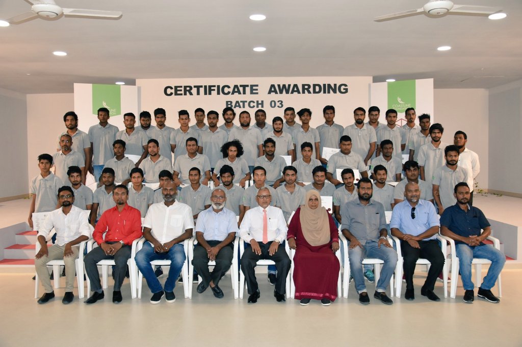 "Warm congratulations to the new Electricians, ACR Mechanics, and Engine Repair Mechanics who successfully completed their trainings, from our 3rd batch." 
#TVEC_graduation_batch03.