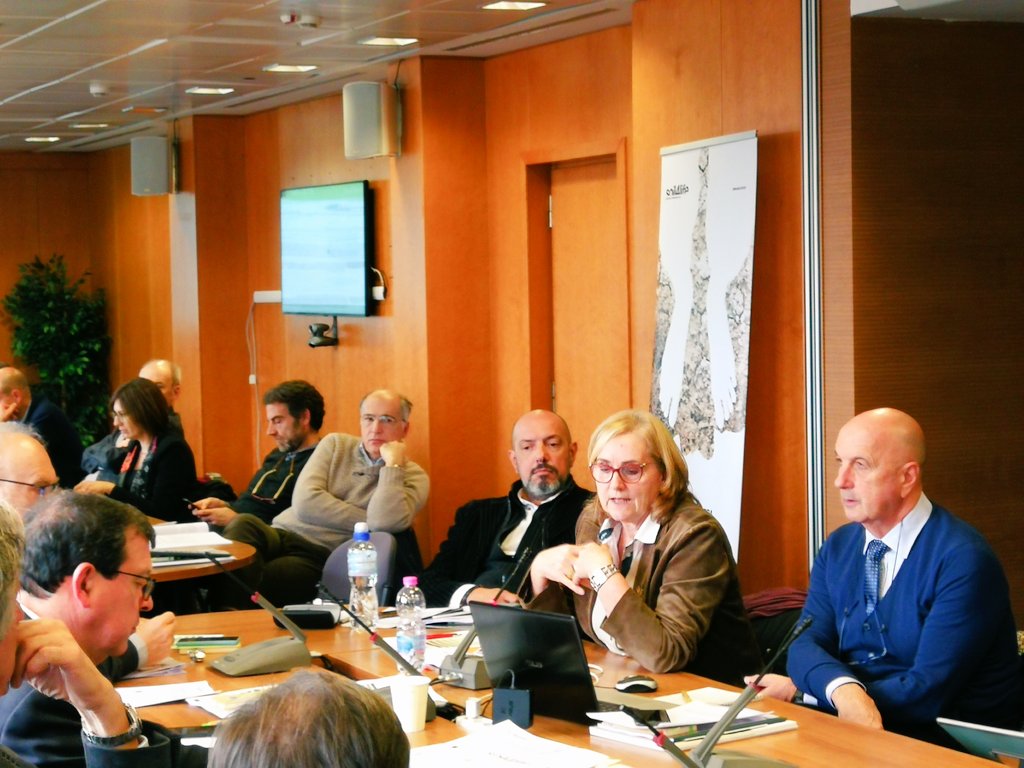 Al Forum organizzato nell'ambito del progetto #soil4life interviene Anna Benedetti del @CREA_Ricerca: "facciamo riferimento alle linee guida sul suolo della <a href="/FAO/">Food and Agriculture Organization</a> e vogliamo adeguarle al contesto nazionale" #worldsoilday #lifeprogramme