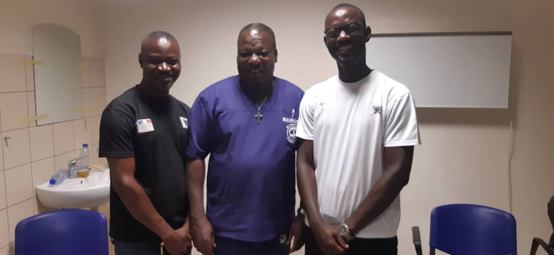 noyedgh's tweet photo. We had a successful meeting with one of the best doctors and a trained surgeon on Obstetric Fistula, Dr. Gandau on matters relating to fistula cases we have identified in Kpandai. Thanks Dr. for your time.  @FranceandGhana,@UNFPAGHANA,@UNICEFGhana,@Fistula_Fdtn,@EndFistula https://t.co/xOaKhGBs84