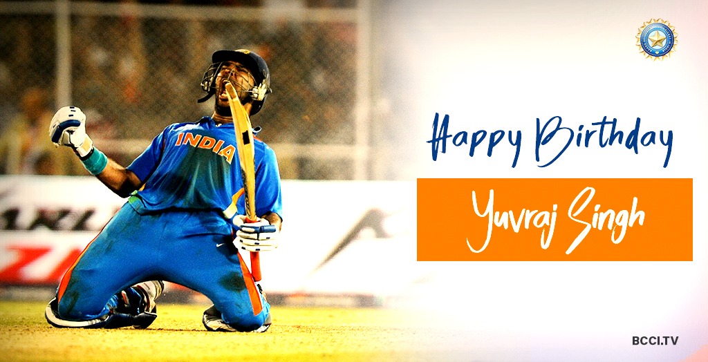   Happy birthday yuvraj singh. 
