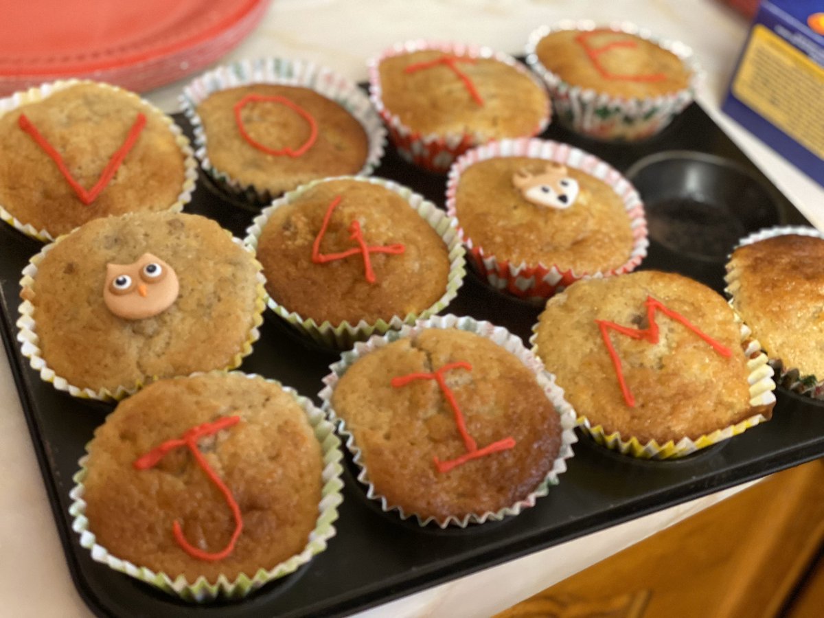 JimfromOldham's tweet photo. It’s polling day! #committeerooms at the ready. Thanks Nicole for these 😋 https://t.co/5N5n49Kcvq