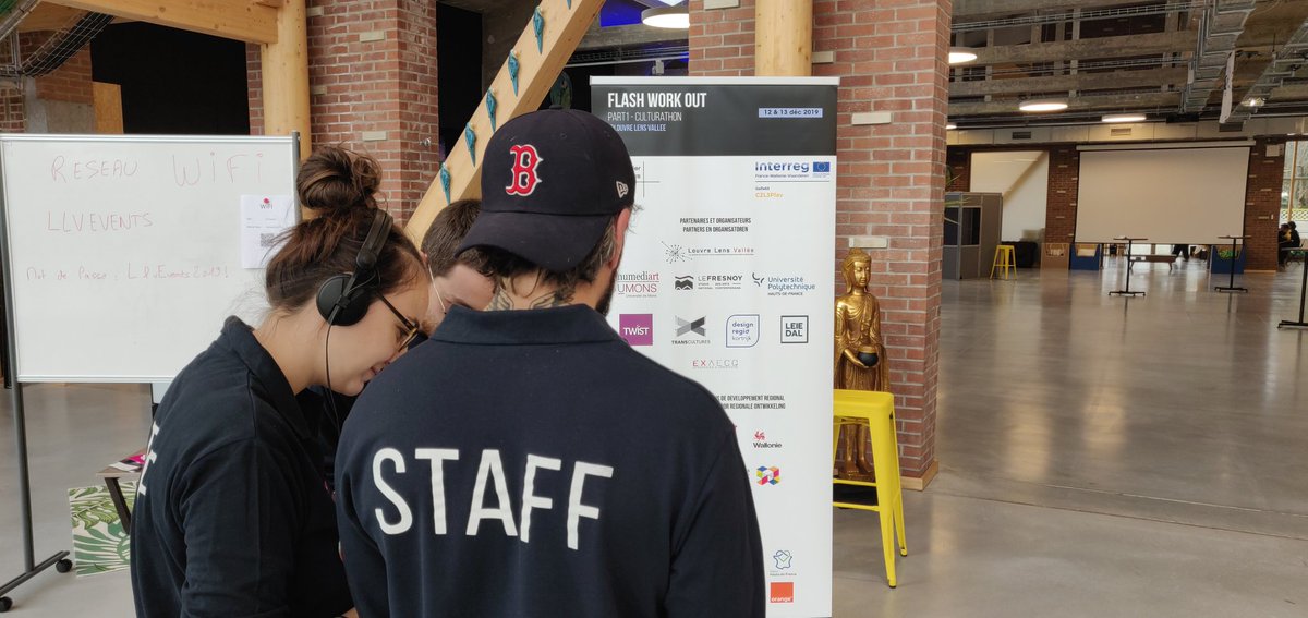 LLVallee's tweet photo. Le #FlashWorkOut part.1 #culturathon19 est un évènement organisé dans le cadre du programme @InterregFWVL @C2L3Play. L'objectif : accélérer des projets sur la thématique expérience muséale et parcours sensoriel. Stay tuned 😏 https://t.co/T537hPtD6V