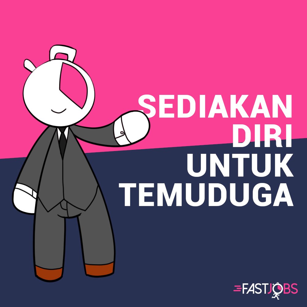 FastJobsMY's tweet image. Temuduga tu penting demi karier anda. Elakkan kesilapan dengan menginati tips-tips ini. 😁 #fasttips