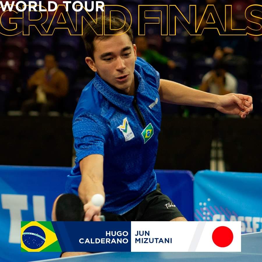 TMdoBrasil's tweet photo. Na madrugada de hoje pra amanhã, tem estreia do nosso #AtletaDaTorcida, Hugo Calderano no Grand Finals!
🆚 Jun Mizutani 🇯🇵
🕘 0h40 (horário de Brasília)
🗓 13/12 (madrugada de quinta para sexta-feira) https://t.co/0UcGUMbBGJ