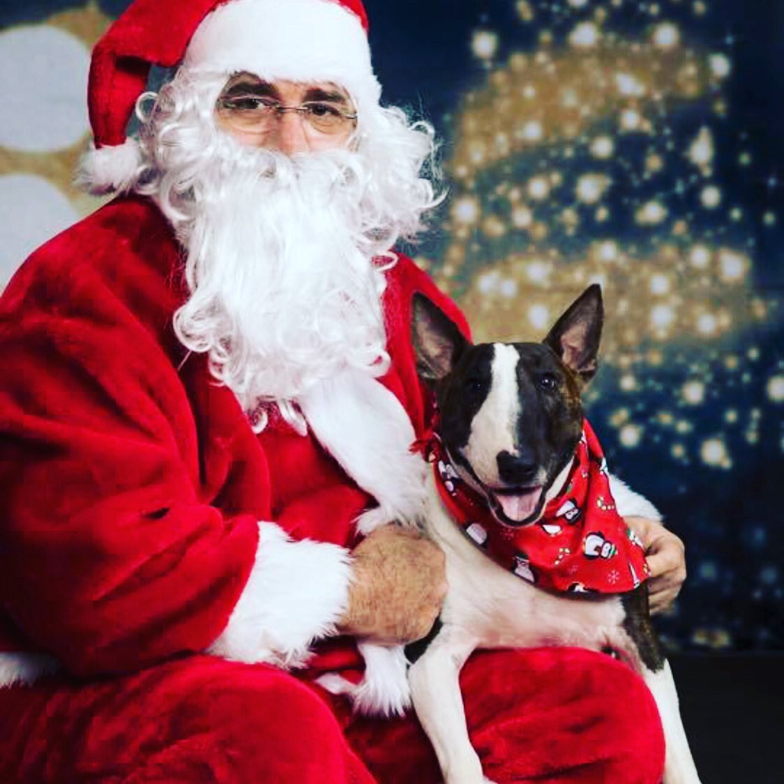 #WFAA, #iamup with Santa &amp; my BFF Dakota