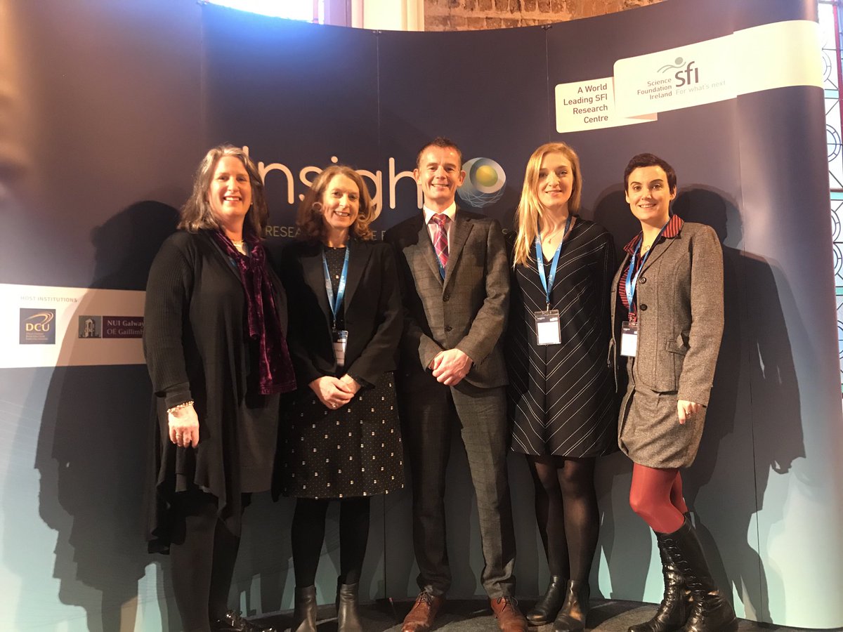 Blake_Cath's tweet image. Delighted to be at the #insight2 launch this morning. Proud to see our @ucd_sphpss researchers @UCD_CHAS there