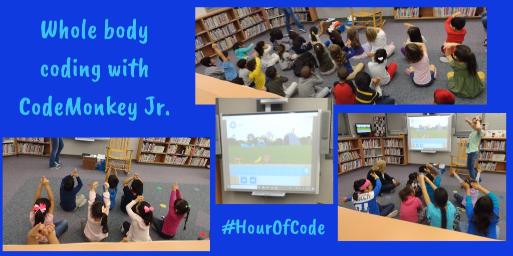 Stevens_RES's tweet photo. Anyone can code! Rhoads Rockets coding with @CodeMonkeySTU. #HourOfCode @RhoadsRockets https://t.co/XV9BLp2KvS