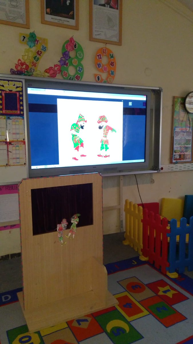 3. Sınıf Türkçe dersi Milli Kültür Ögelerimiz kapsamında Hacivat ve Karagöz etkinliklerimiz