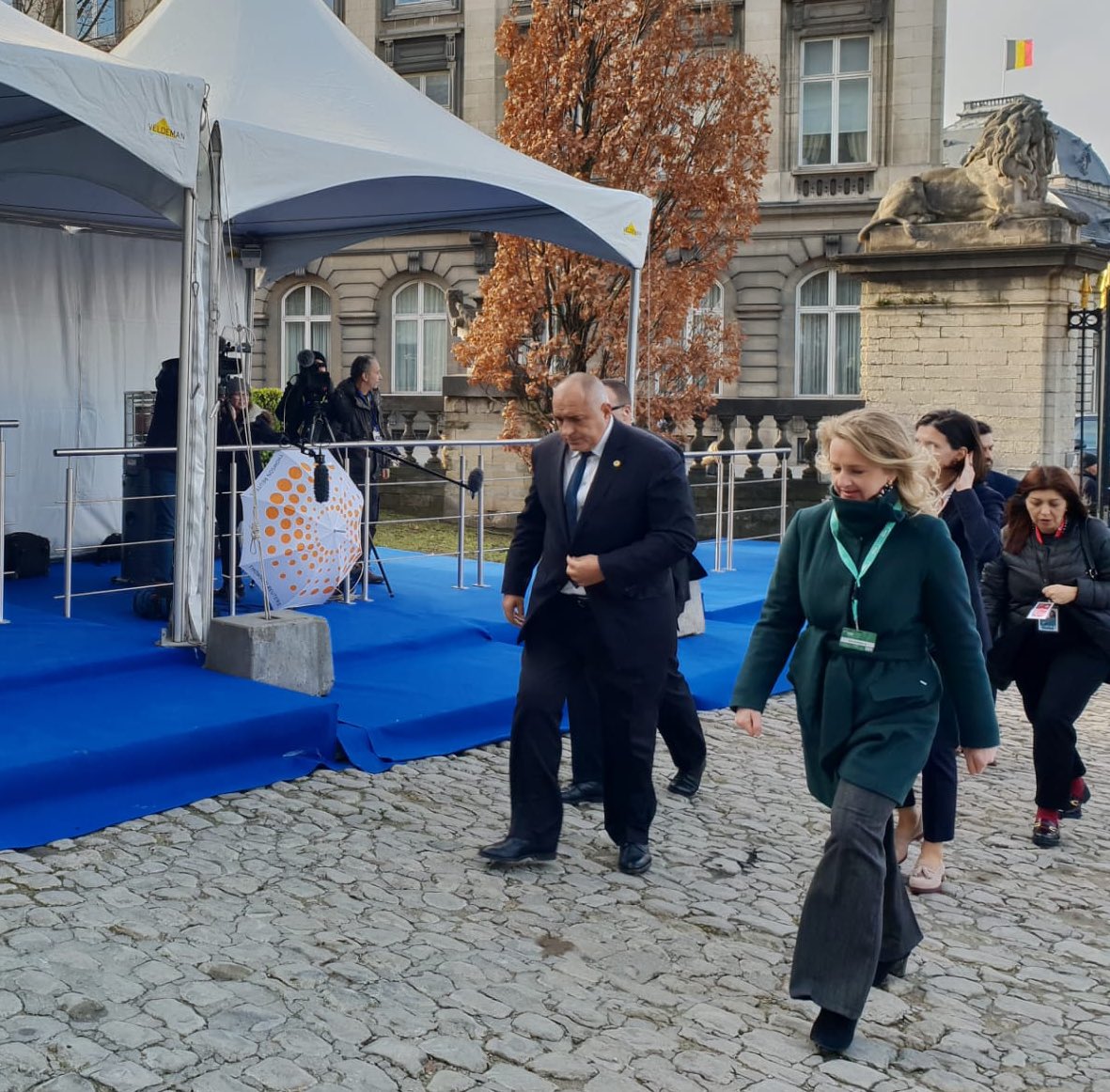 EPP's tweet photo. 🇧🇬 #Bulgaria's Prime Minister @BoykoBorissov has arrived at #EPPSummit ahead of #EUCO @PPGERB https://t.co/w3J5uuSV23