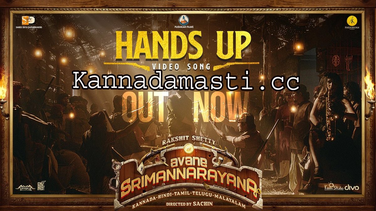 #avanesrimannarayana #RakshitShetty #ShanviSrivastava #CharanRaj #BAjaneeshLoknath Musical 1st Single #handsup out now.

visit and download - kannadamasti.cc/avane-srimanna…