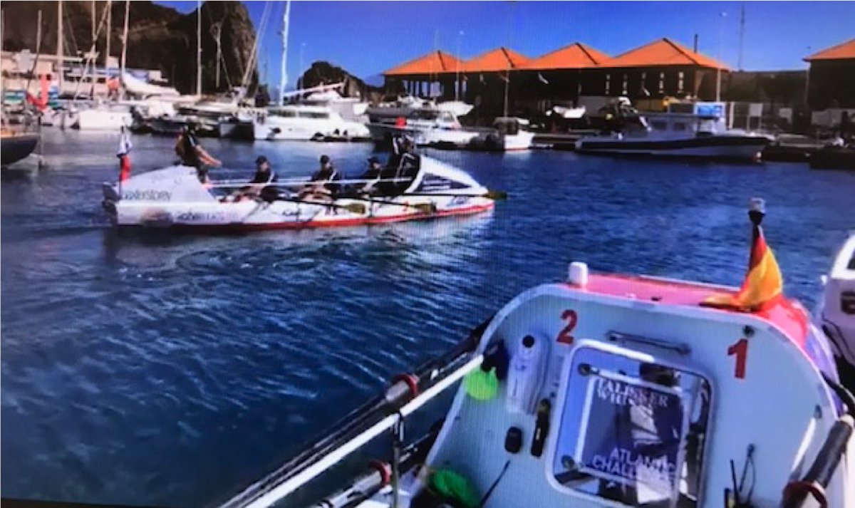 And they're off! The #Ocean5 #GuysAgainstPlastic are on their way to Antigua in #TWAC2019.