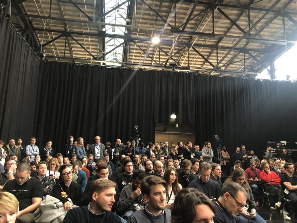 vkholostenko's tweet image. Standing room only at #tcdisrupt #blockchain panel with @drakefjustin  @AsherT @ashegan @TechCrunch there’s clearly a demand for more conversations on this topic, our team @ParityTech is available to expand on this topic at #disruptsf