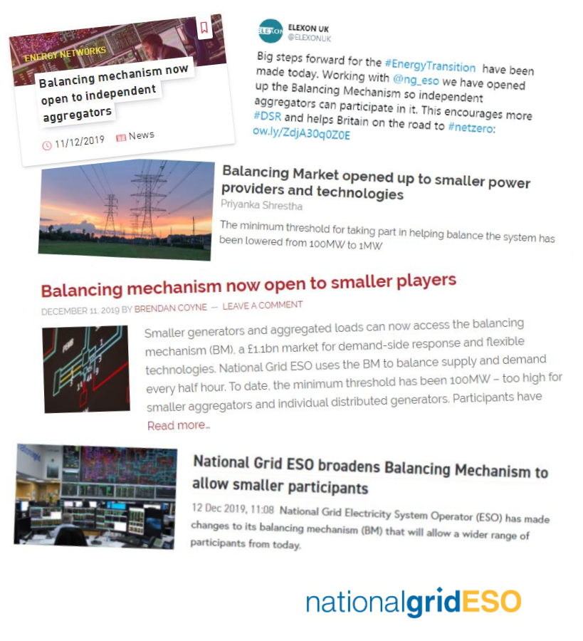 neso_energy's tweet photo. Some great coverage for the news that we and @ELEXONUK are widening access to GB's #balancingmechanism ⚡️
@UtilityWeek 👉 https://t.co/Ed60VV5ZBJ
@EnergyLiveNews 👉 https://t.co/ewwdmR5PIT
@EnergystMedia 👉 https://t.co/RqNy0hpgCv
@TweetsByCurrent 👉 https://t.co/kcOanKXlzc https://t.co/aYfUC2I2ey