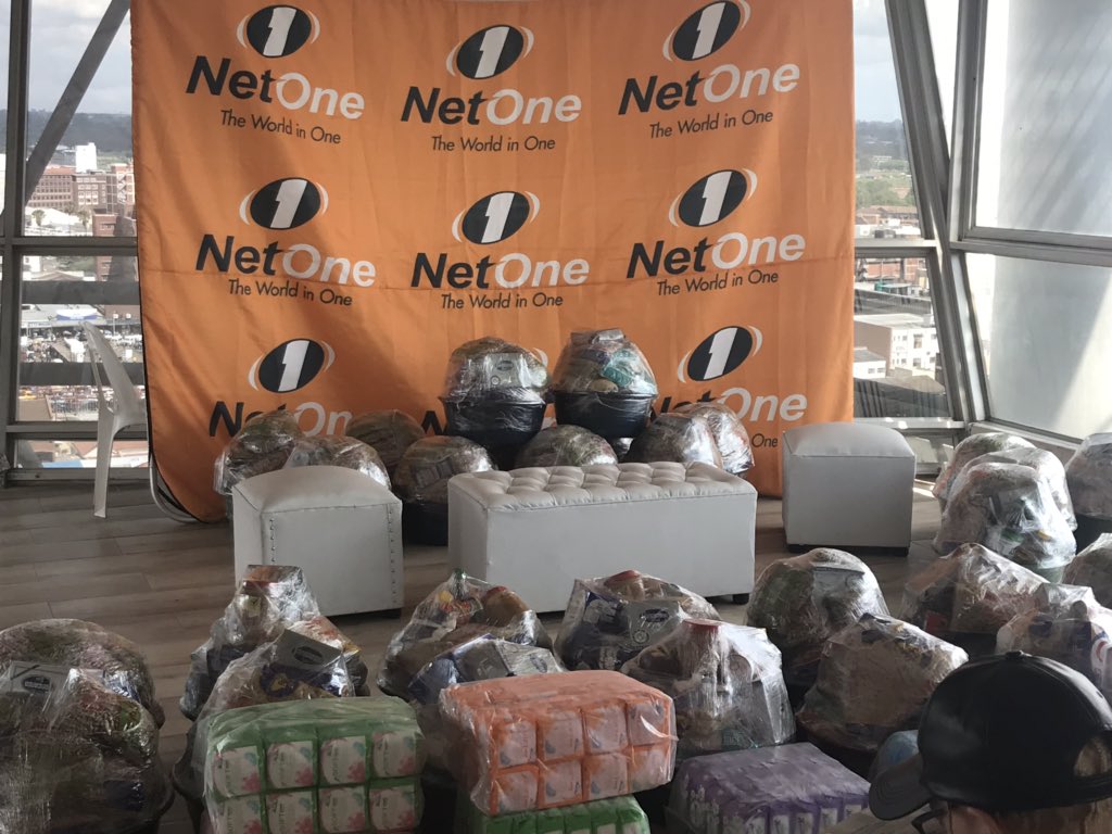 NetOneCellular's tweet photo. #ChristmasCheer
@NetOneCellular donates various food hampers and sanitary wear to people living with albinism. #TheNetworkThatCares #BePartOfTheNetwork https://t.co/mEAeYPgJ3y